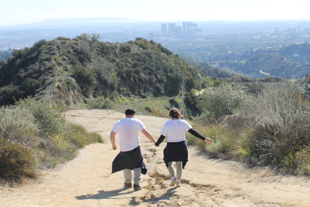Fun times hiking at Franklin Canyon Park. Autistic Program.